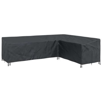 Vidaxl Prevleka za zunanje pohištvo 286 x 222 x 80 cm 420D tkanina