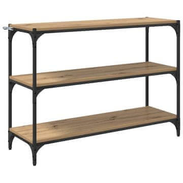 Vidaxl Knjigovni omar artisan hrast 100 x 33 x 70,5 cm