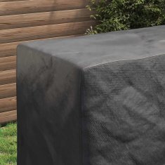 Vidaxl Prevleka za zunanje pohištvo Črna 140 x 70 x 90 cm 420D