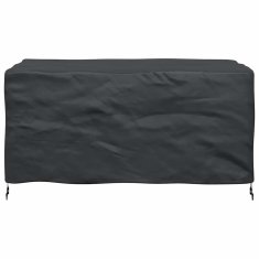 Vidaxl Prevleka za zunanje pohištvo Črna 150 x 90 x 75 cm 210D