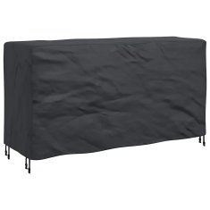 Vidaxl Prevleka za zunanje pohištvo Črna 180 x 70 x 90 cm 210D