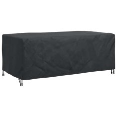 Vidaxl Prevleka za zunanje pohištvo Črna 200 x 110 x 70 cm 210D