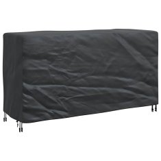 Vidaxl Prevleka za zunanje pohištvo Črna 180 x 70 x 90 cm 210D
