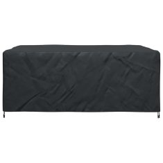 Vidaxl Prevleka za zunanje pohištvo Črna 240 x 190 x 90 cm 600D