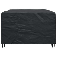 Vidaxl Prevleka za zunanje pohištvo Črna 240 x 160 x 100 cm 420D