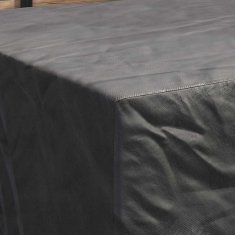 Vidaxl Prevleka za zunanje pohištvo Črna 250 x 210 x 90 cm 600D