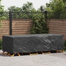 Vidaxl Prevleka za zunanje pohištvo Črna 270 x 110 x 70 cm 600D