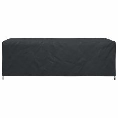 Vidaxl Prevleka za zunanje pohištvo Črna 300 x 140 x 90 cm 420D