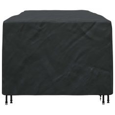 Vidaxl Prevleka za zunanje pohištvo Črna 300 x 140 x 90 cm 420D