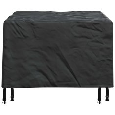 Vidaxl Prevleka za zunanje pohištvo Črna 60 x 60 x 45 cm 420D tkanina