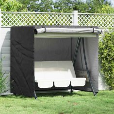 Vidaxl Prevleka za zunanjo gugalnico 175 x 125 x 160 cm 420D tkanina
