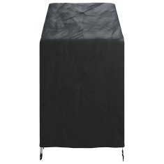 Vidaxl Pokrov za vrtn stol Črna 70 x 70 x 85 / 125 cm 210D tkanina