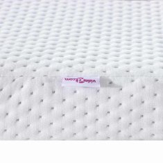 Vidaxl Blazine za vzmetnice Bela 100 x 200 cm