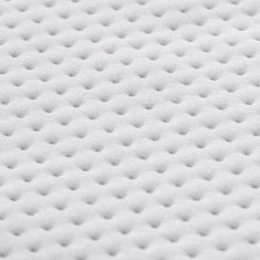 Vidaxl Blazine za vzmetnice Bela 100 x 200 cm