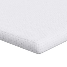 Vidaxl Blazine za vzmetnice Bela 100 x 200 cm