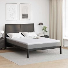 Vidaxl Blazine za vzmetnice Bela 140 x 190 cm