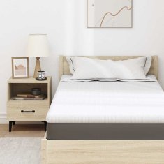 Vidaxl Blazine za vzmetnice Bela 100 x 200 cm