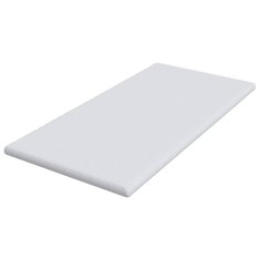 Vidaxl Blazine za vzmetnice Bela 100 x 200 cm