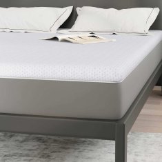 Vidaxl Blazine za vzmetnice Bela 140 x 200 cm