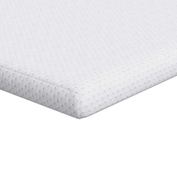 Vidaxl Blazine za vzmetnice Bela 120 x 200 cm