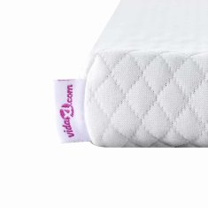 Vidaxl Blazine za vzmetnice Bela 100 x 200 cm