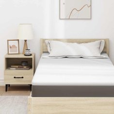 Vidaxl Blazine za vzmetnice Bela 100 x 200 cm