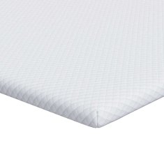 Vidaxl Blazine za vzmetnice Bela 100 x 200 cm