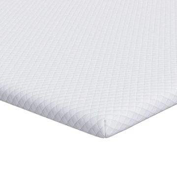 Vidaxl Blazine za vzmetnice Bela 100 x 200 cm