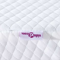 Vidaxl Blazine za vzmetnice Bela 100 x 200 cm