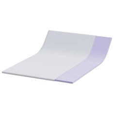 Vidaxl Blazine za vzmetnice Bela 140 x 190 cm