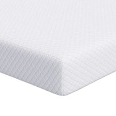 Vidaxl Blazine za vzmetnice Bela 120 x 200 cm