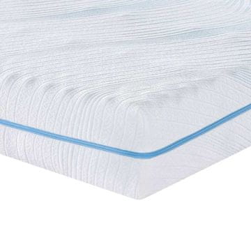 Vidaxl Vzmetnica Bela 80 x 160 cm Pena