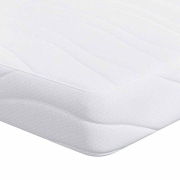 Vidaxl Vzmetnica Bela 90 x 200 cm Gel spominska pena