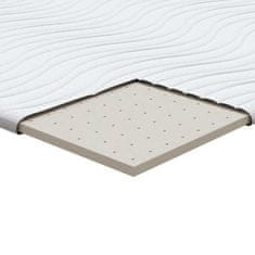 Vidaxl Blazine za vzmetnice Bela 100 x 200 cm Lateks