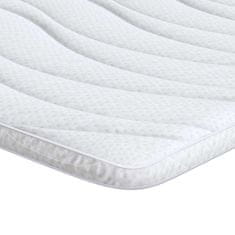 Vidaxl Blazine za vzmetnice Bela 100 x 200 cm Lateks