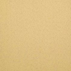 Vidaxl Zavese za zatemnitev z obroči 2 pcs Bež 140 x 140 cm Poliester