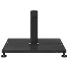 Vidaxl Podstavek za senčnik Črna 45 x 45 x 31 cm