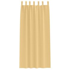 Vidaxl Zavese za zatemnitev z obroči 2 pcs Bež 245 x 140 cm Poliester