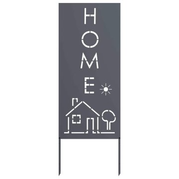 Vidaxl Zaslon za zasebnost v vrtu Antracit 50 x 140 cm Mnogi jeklo