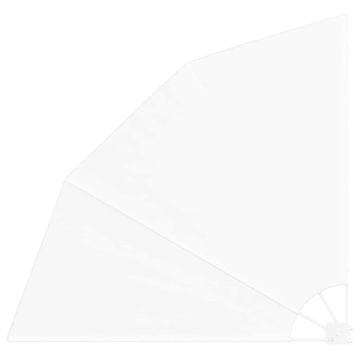 Vidaxl Zaslon za zasebnost na balkonu Bela 140 x 140 cm blago