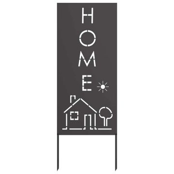 Vidaxl Zaslon za zasebnost v vrtu Črna 50 x 140 cm Mnogi jeklo