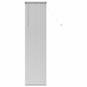 Vidaxl Okenska roleta z zavesami srebrna Aluminij