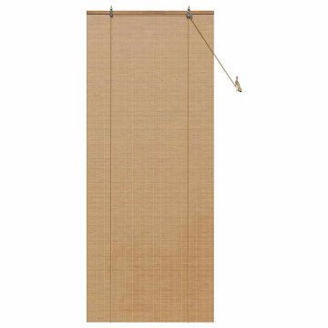 Vidaxl Zavese in rolete Drugo Svetlo rjava Bambus
