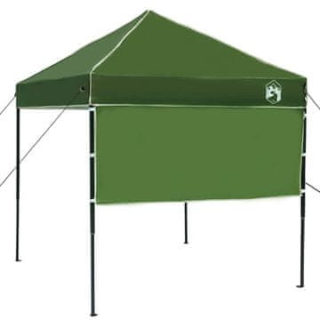 Vidaxl Nadstrešni šotor Zelena 194 x 194 x 251 cm blago
