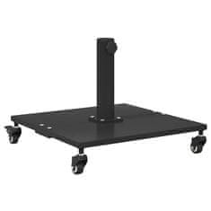 Vidaxl Podstavek za senčnik Črna 45 x 45 x 31,5 cm