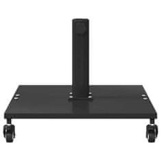 Vidaxl Podstavek za senčnik Črna 45 x 45 x 31,5 cm