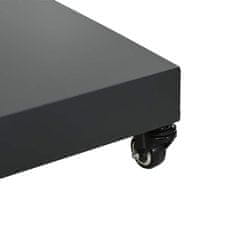 Vidaxl Podstavek za senčnik Temno siva 45 x 45 x 31,5 cm