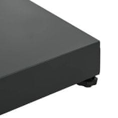 Vidaxl Podstavek za senčnik Temno siva 45 x 45 x 31,5 cm