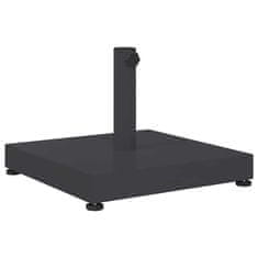 Vidaxl Podstavek za senčnik Temno siva 45 x 45 x 31,5 cm