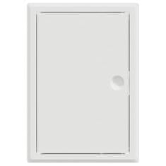 Vidaxl Dostopna enota Bela 63 x 33 x 3 cm Jeklo